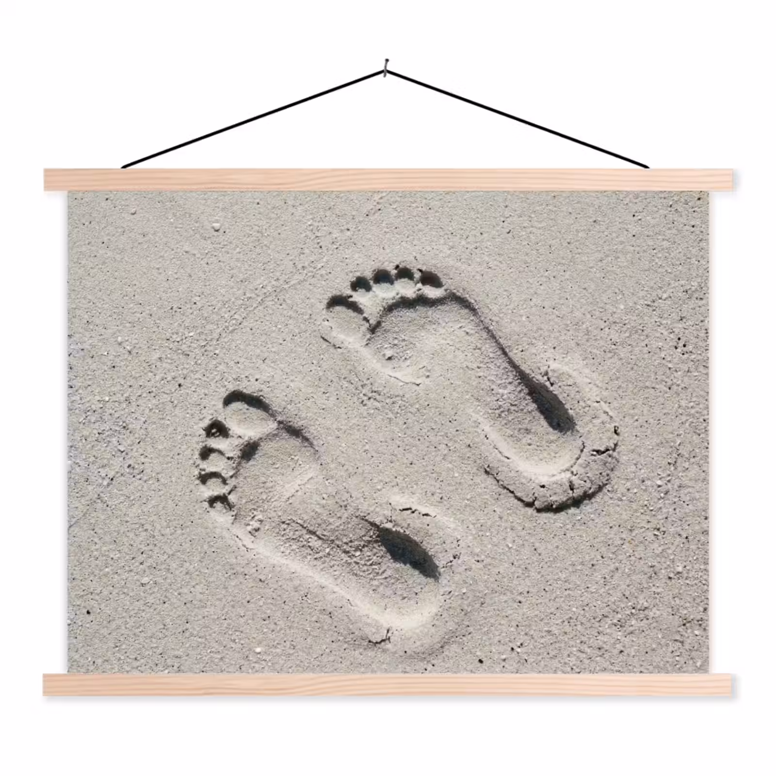 Schoolplaat - Voeten - Zand - Zee — 1