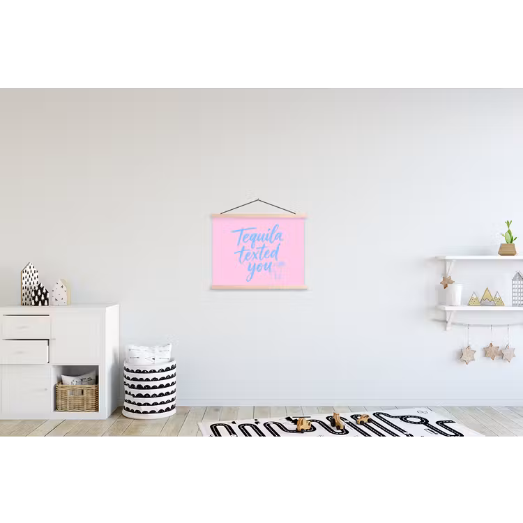Schoolplaat - Tequila texted you - Roze - Blauw — 3
