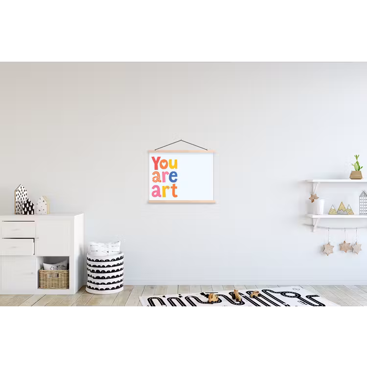 Schoolplaat - You are art - Kleurrijk - Grafisch — 3