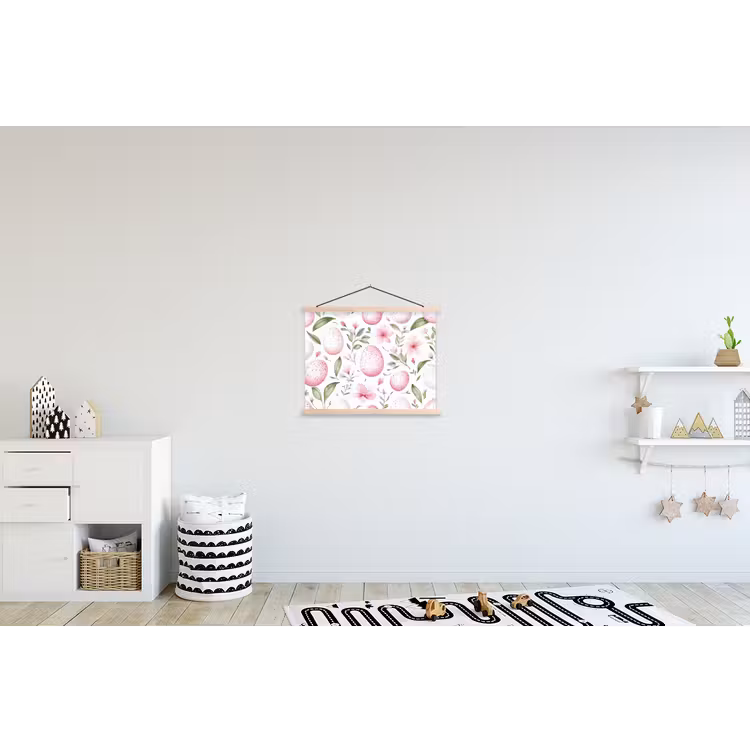 Schoolplaat - Patroon - Eieren - Roze - Pasen — 3