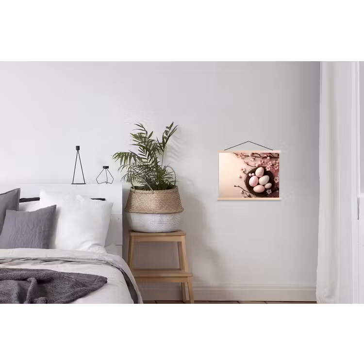 Schoolplaat - Roze - Bloesems - Eieren — 2