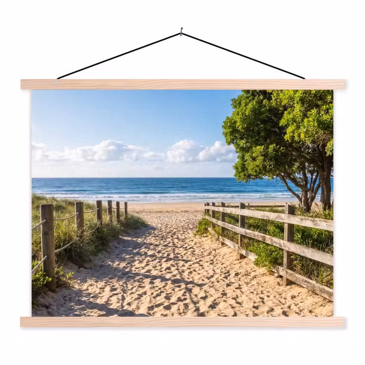 Schoolplaat - Strand - Zandpad - Oceaan - Natuur — 1