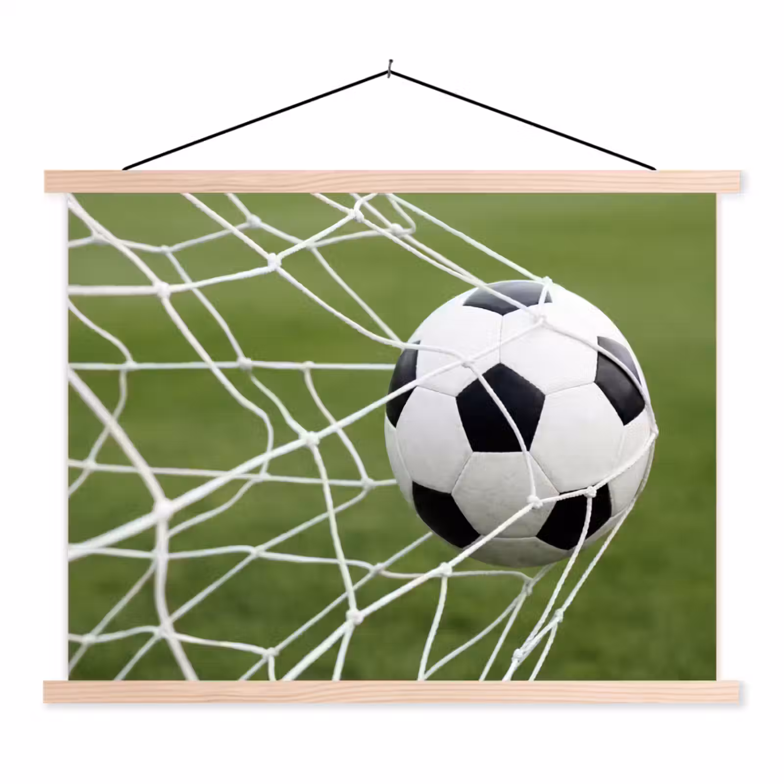 Schoolplaat - Voetbal - Goal - Net - Sport — 1