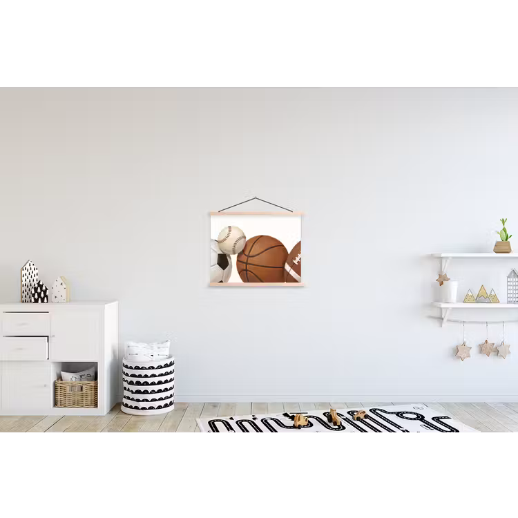 Schoolplaat - Sport - Ballen - Illustratie — 3