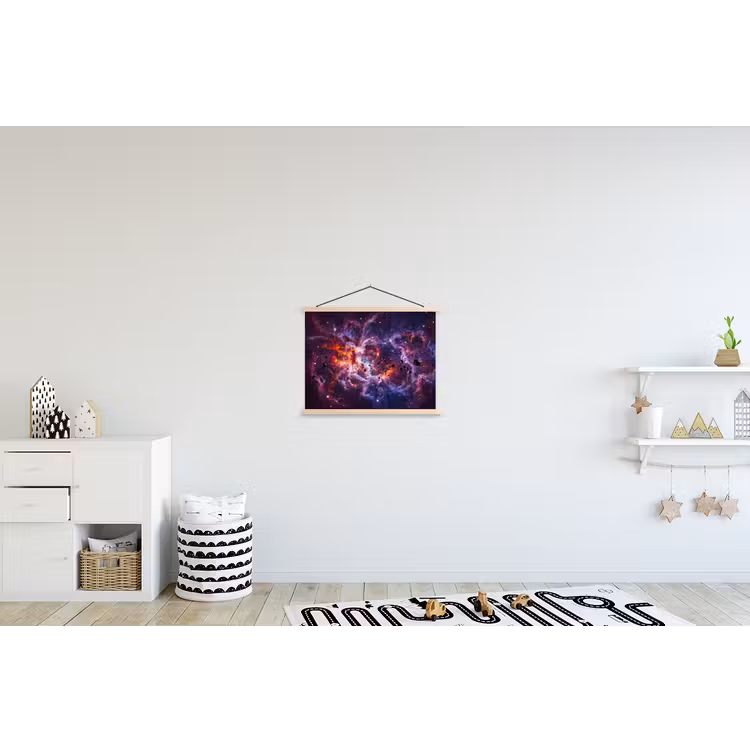 Schoolplaat - Space - Stars - Abstract - Colorful — 3