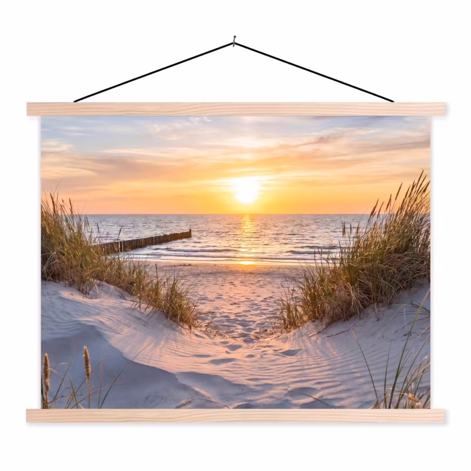 Schoolplaat - Strand - Zonsondergang - Natuur - Landschap — 1