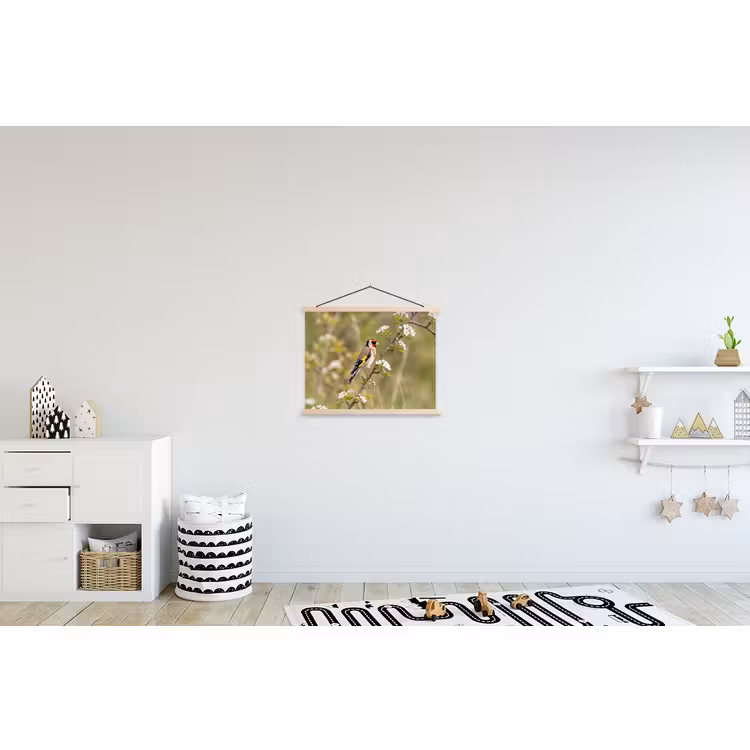 Schoolplaat - Putter - Bloesem - Lente - Natuur - Kleurrijk — 3