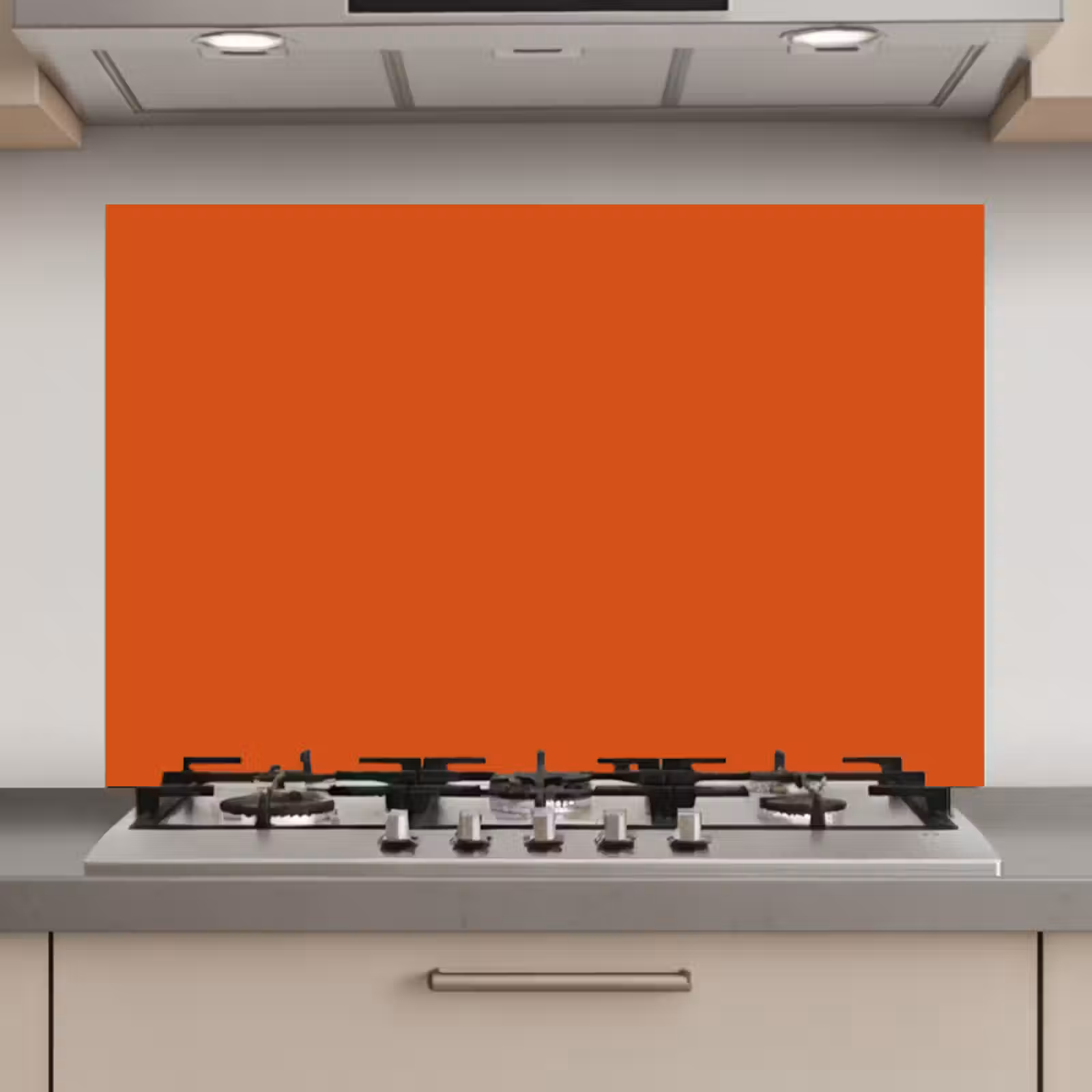 Spatscherm keuken - Sienna - Aarde - Kleuren - Effen — 1