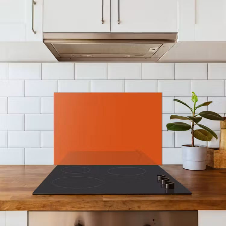 Spatscherm keuken - Sienna - Aarde - Kleuren - Effen — 6