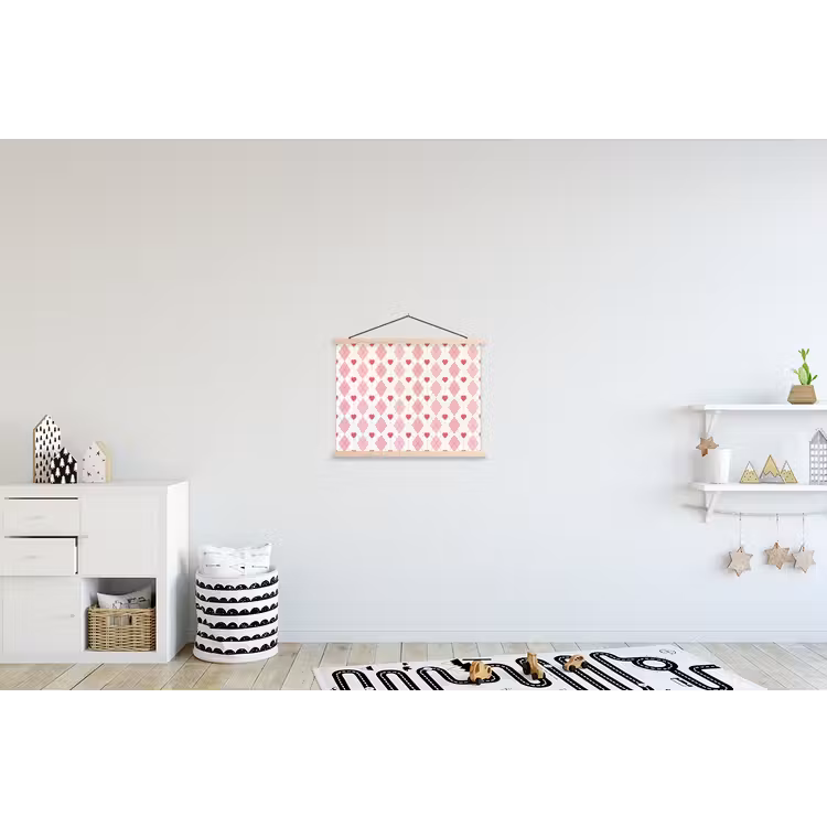 Schoolplaat - Ruiten - Klassiek - Roze - Wit — 3