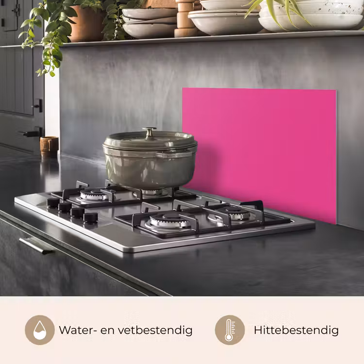 Spatscherm keuken - Fuchsia - Neon - Kleuren — 7