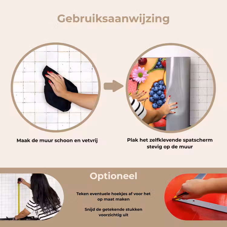 Spatscherm keuken - Eten - Fruit - Zomer - Kleurrijk — 8
