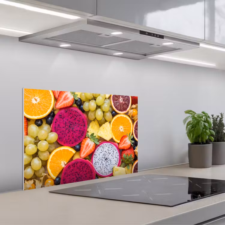Spatscherm keuken - Fruit - Assortiment - Kleurrijk - Gezondheid — 5