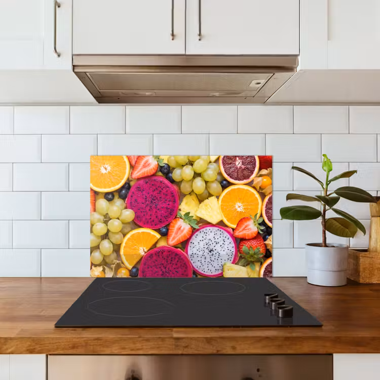 Spatscherm keuken - Fruit - Assortiment - Kleurrijk - Gezondheid — 6