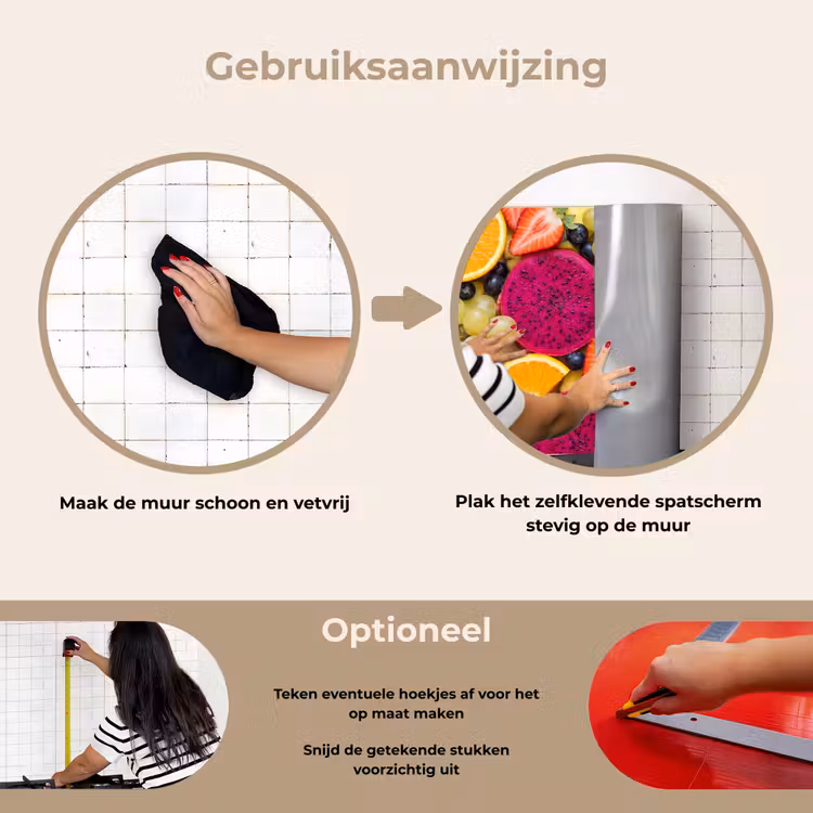 Spatscherm keuken - Fruit - Assortiment - Kleurrijk - Gezondheid — 8
