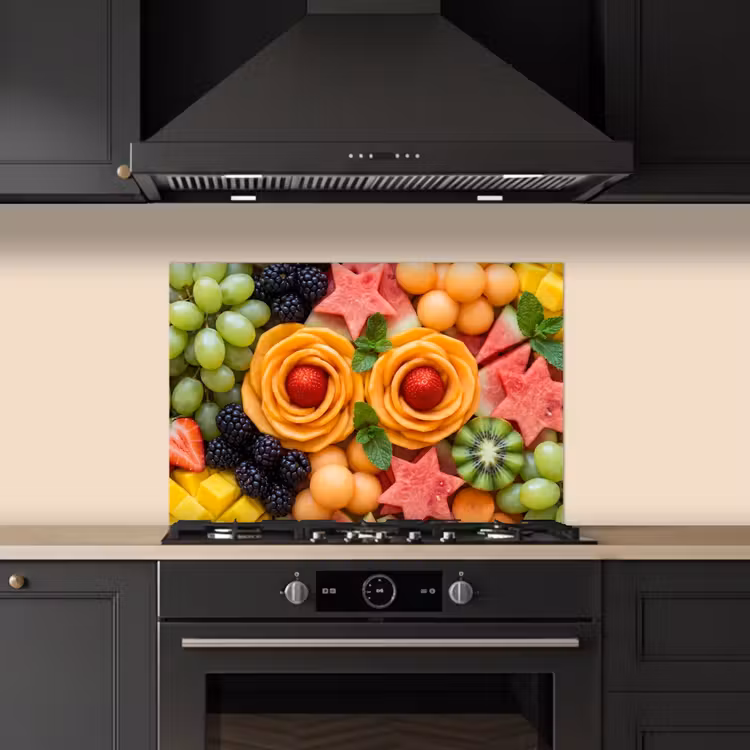 Spatscherm keuken - Fruit - Variatie - Kleurrijk - Vers - Eten — 2