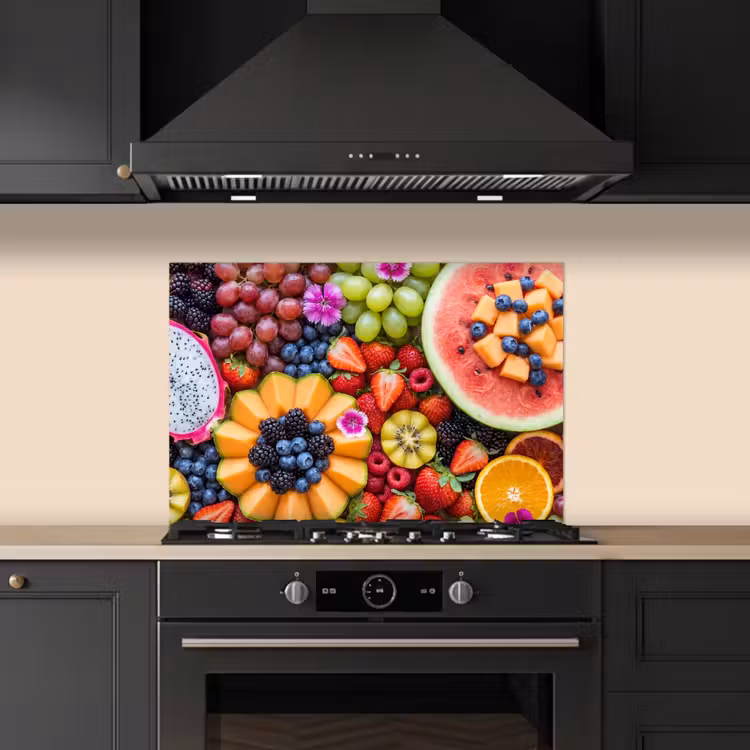 Spatscherm keuken - Fruit - Vers - Variatie - Eten - Kleurrijk — 2