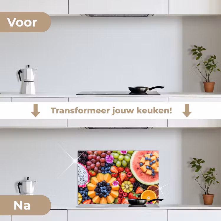 Spatscherm keuken - Fruit - Vers - Variatie - Eten - Kleurrijk — 3