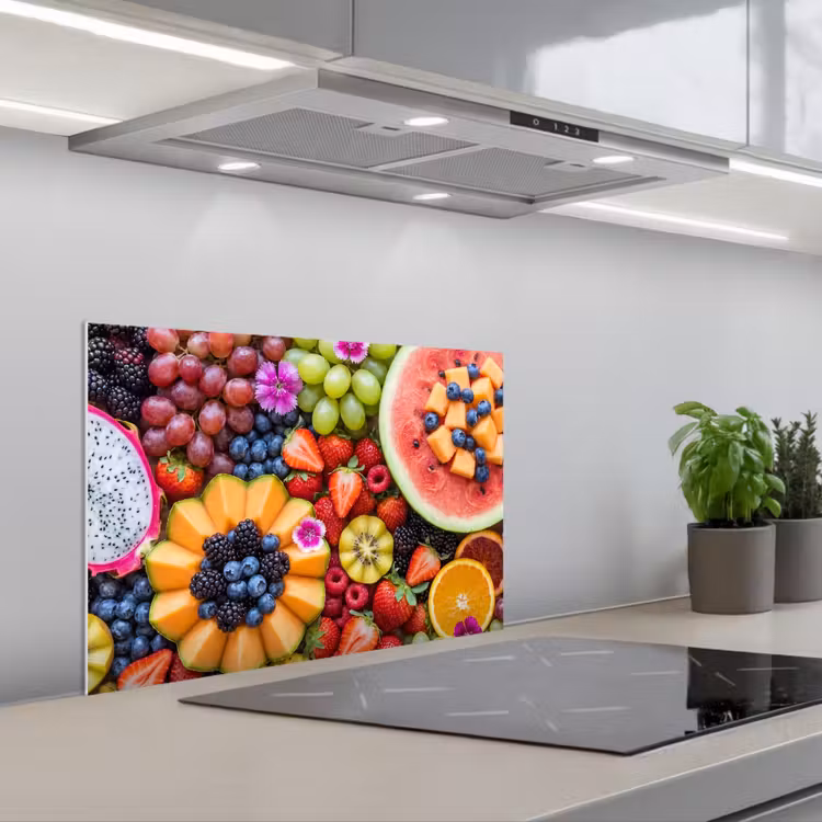 Spatscherm keuken - Fruit - Vers - Variatie - Eten - Kleurrijk — 5