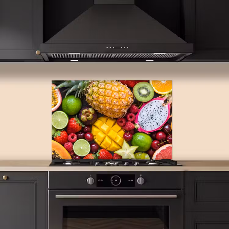 Spatscherm keuken - Fruit - Assortiment - Vers - Gezond - Kleurrijk — 2