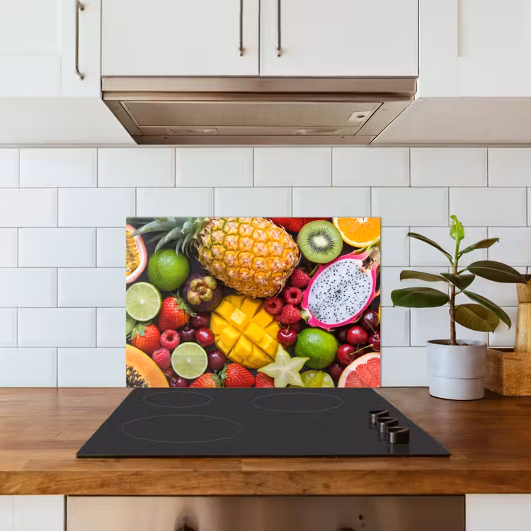Spatscherm keuken - Fruit - Assortiment - Vers - Gezond - Kleurrijk — 6