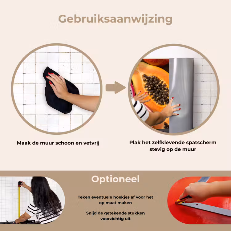 Spatscherm keuken - Fruit - Geopend - Tropisch - Eten - Kleurrijk — 8