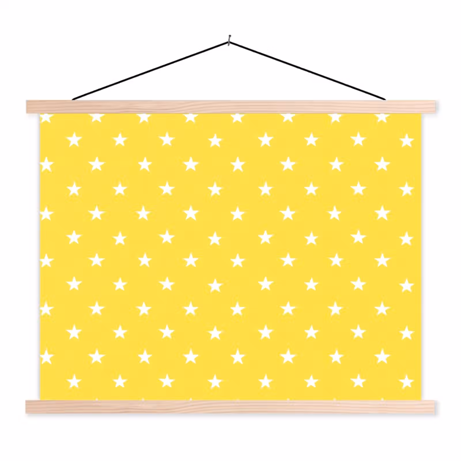Schoolplaat - Sterren - Patroon - Minimalistisch - Geel — 1