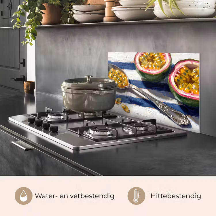 Spatscherm keuken - Eten - Passievrucht - Tropisch - Modern - Kleurrijk — 7