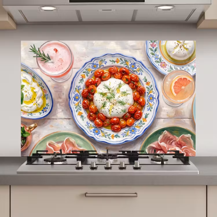 Spatscherm keuken - Eten - Tafel - Divers - Modern — 1