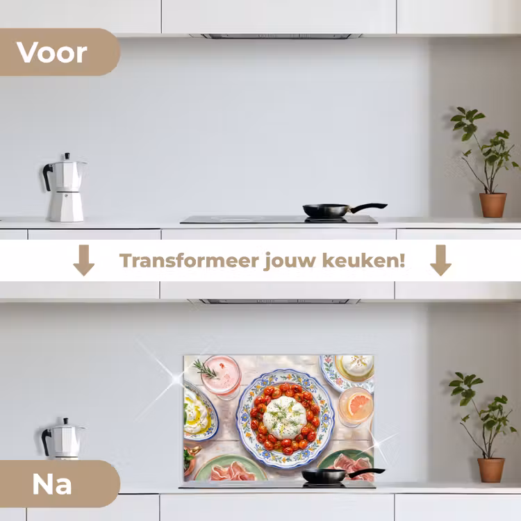 Spatscherm keuken - Eten - Tafel - Divers - Modern — 3