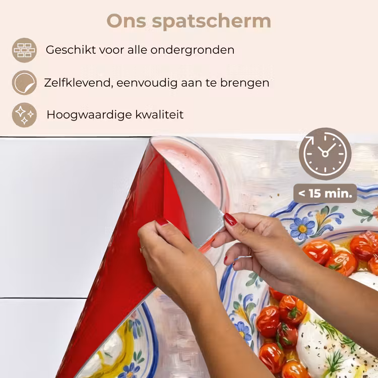 Spatscherm keuken - Eten - Tafel - Divers - Modern — 4