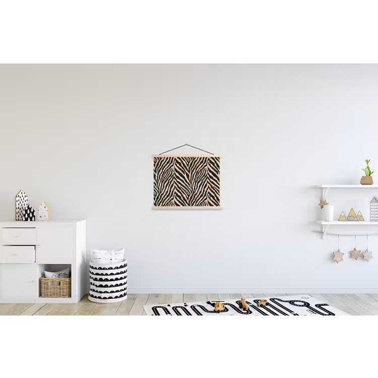 Schoolplaat - Zebra - Klassiek - Zwart — 3