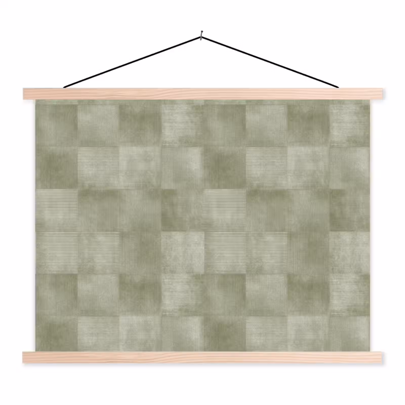 Schoolplaat - Vlakken - Rustiek - Groen — 1