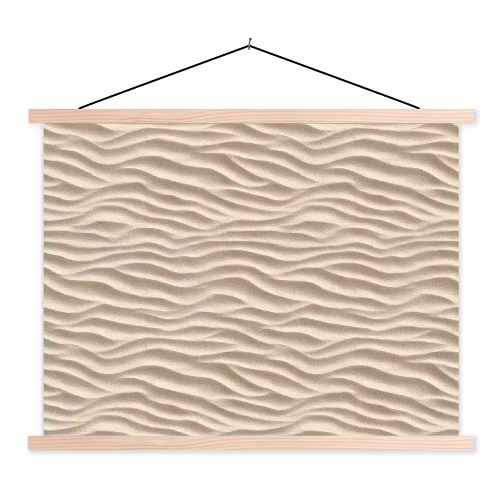 Schoolplaat - Zand - Golven - Beige — 1