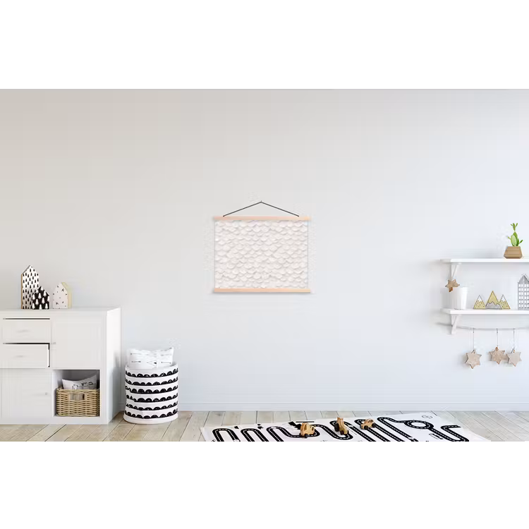 Schoolplaat - Schubben - Wit - Elegant — 3