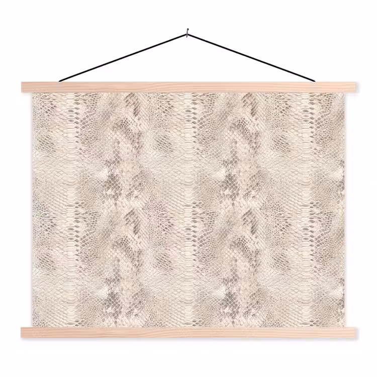 Schoolplaat - Slang - Patroon - Beige — 1
