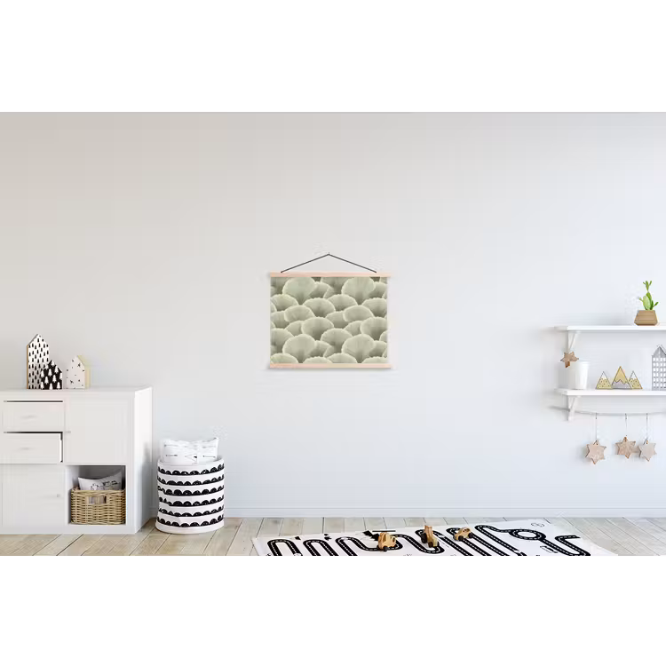 Schoolplaat - Waaier - Blad - Groen — 3