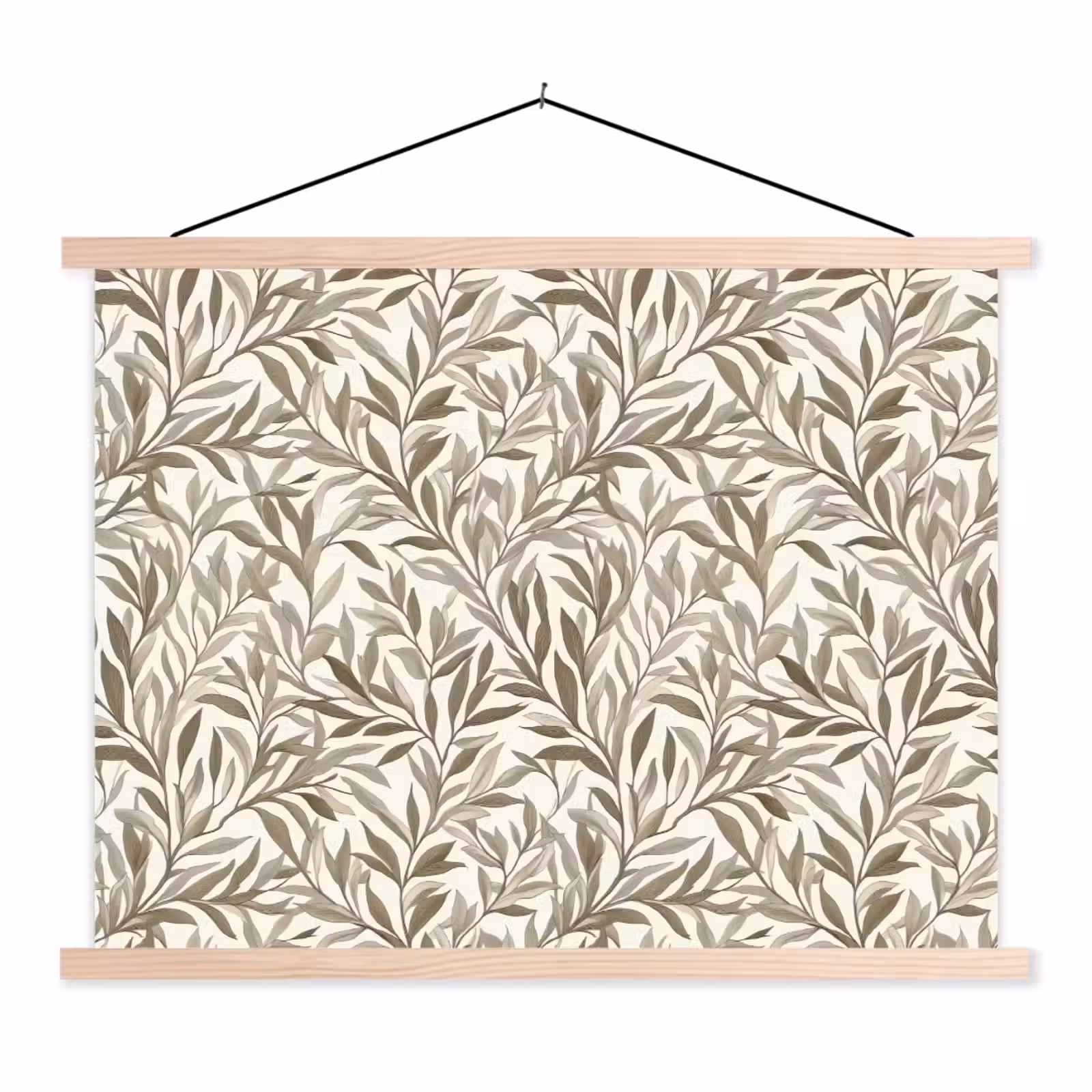 Schoolplaat - Takken - Botanisch - Taupe — 1