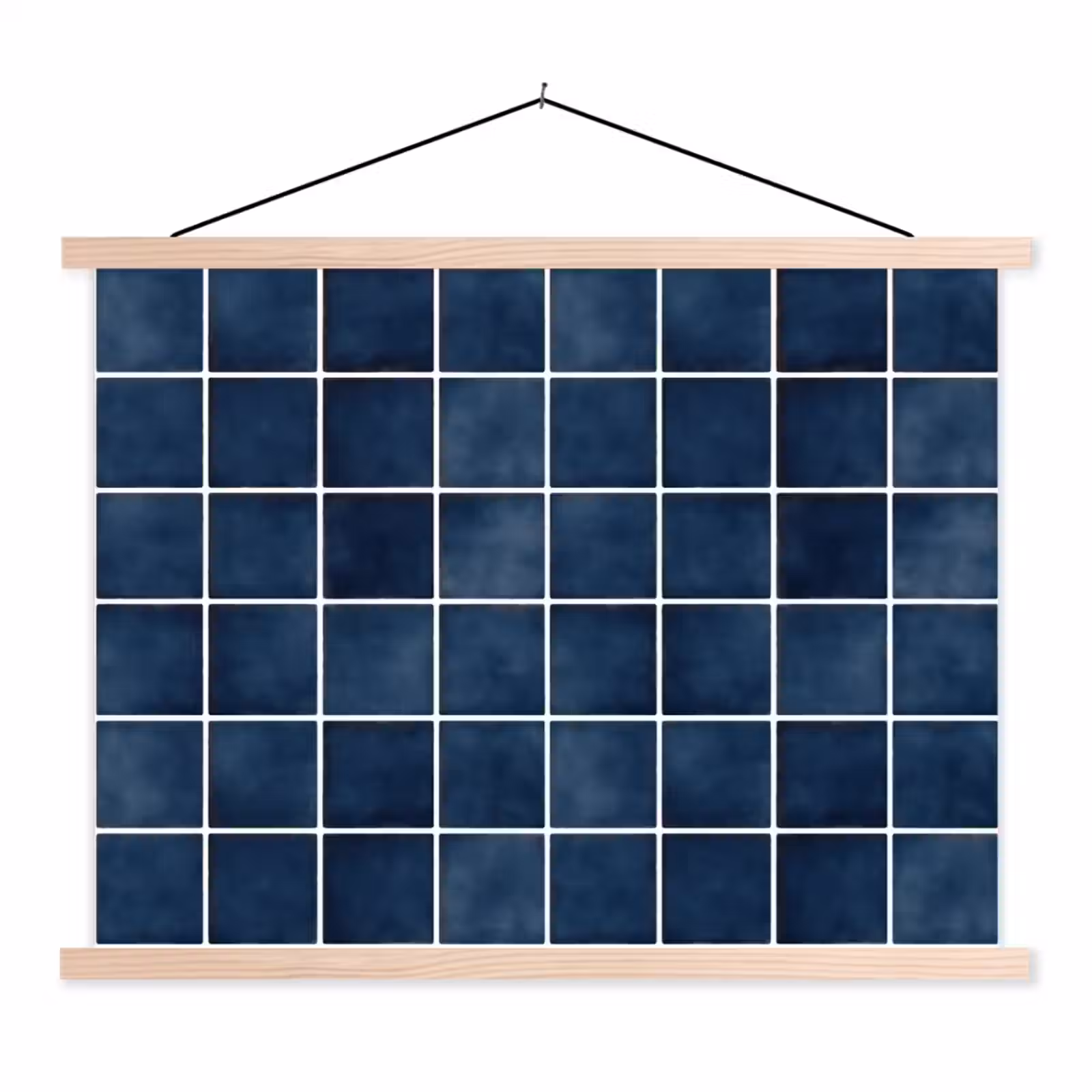 Schoolplaat - Tegel - Modern - Blauw — 1