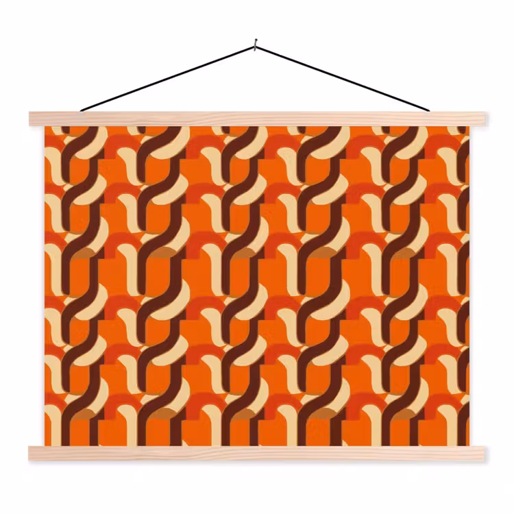 Schoolplaat - Retro - Modern - Kleurrijk — 1
