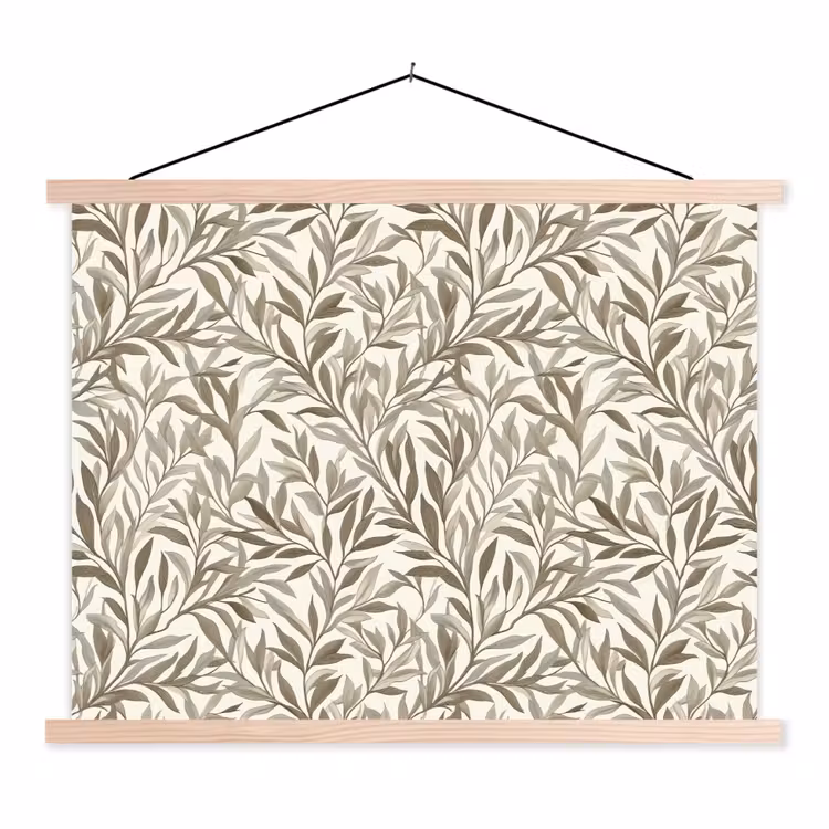 Schoolplaat - Takken - Botanisch - Taupe — 1