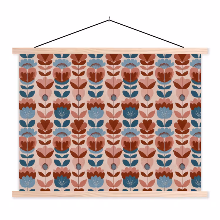 Schoolplaat - Vintage - Motief - Kleurrijk — 1