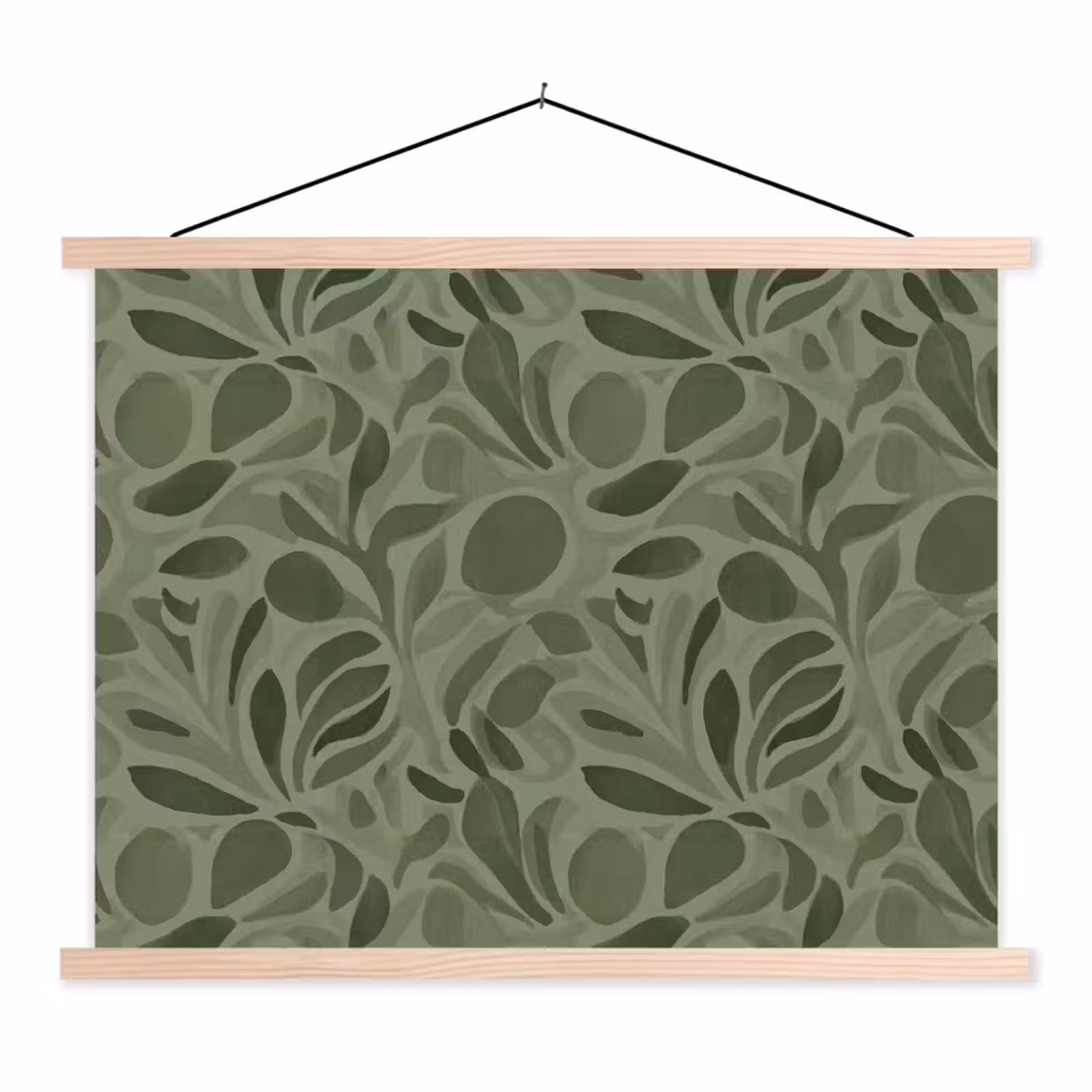 Schoolplaat - Sereen - Bladeren - Groen — 1
