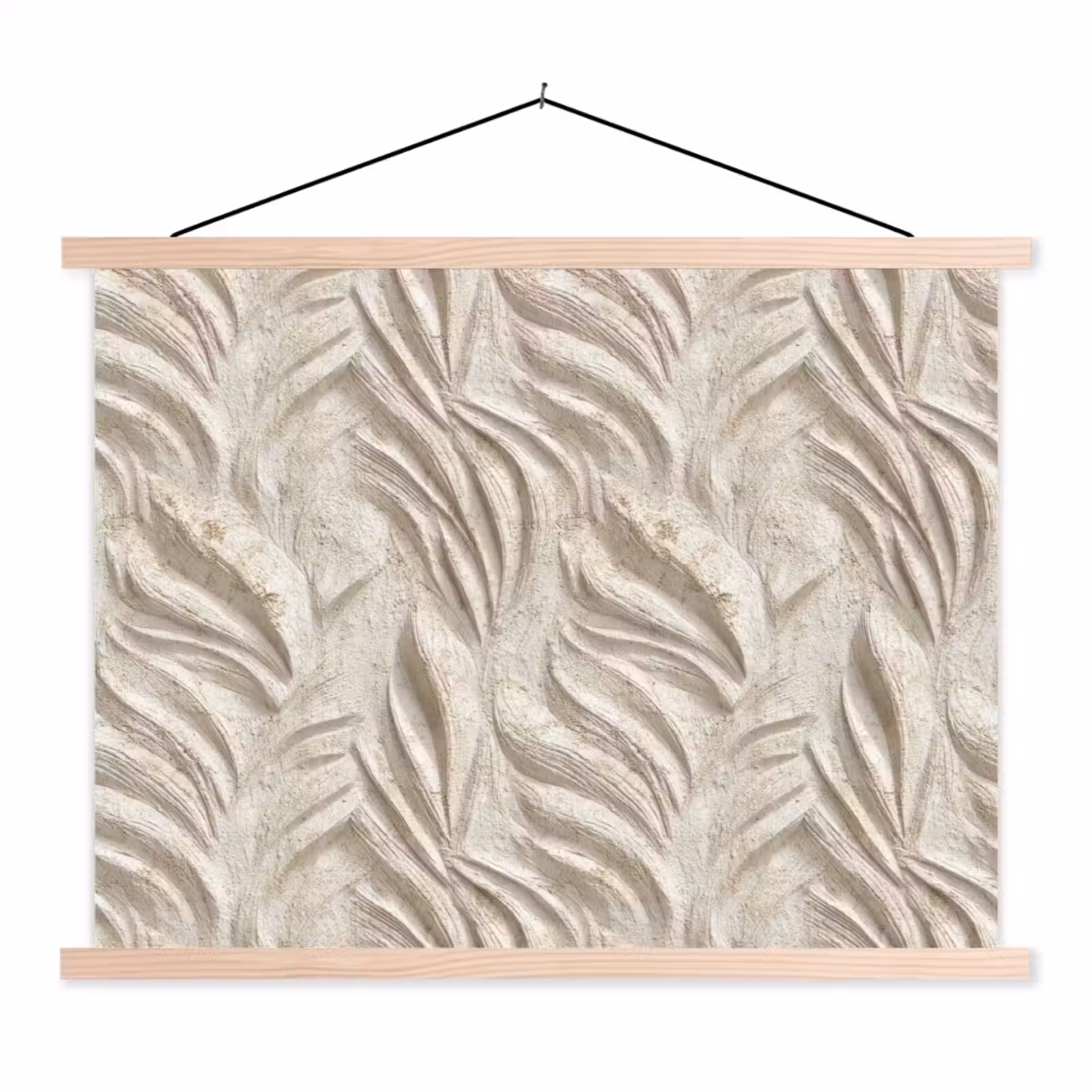 Schoolplaat - Textuur - Reliëf - Beige — 1