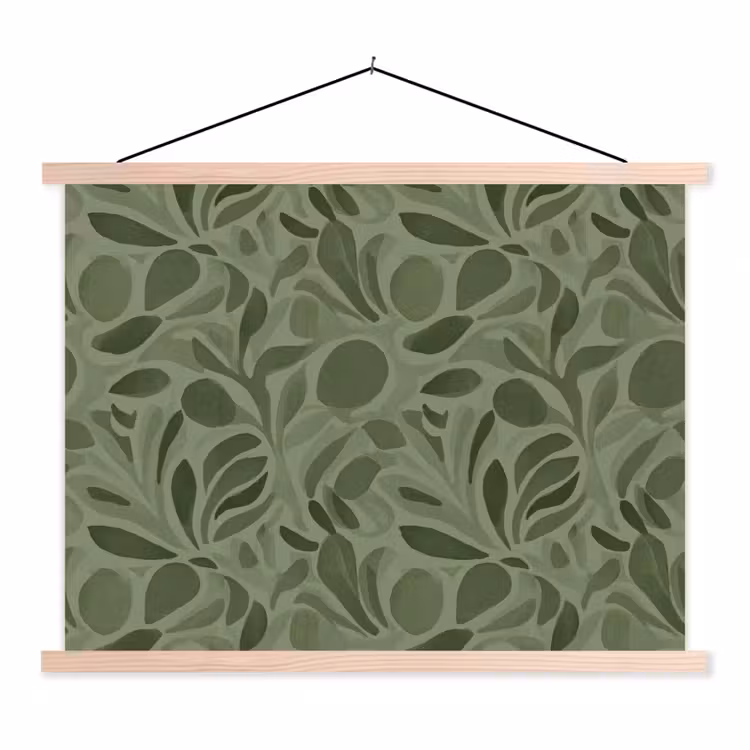 Schoolplaat - Sereen - Bladeren - Groen — 1