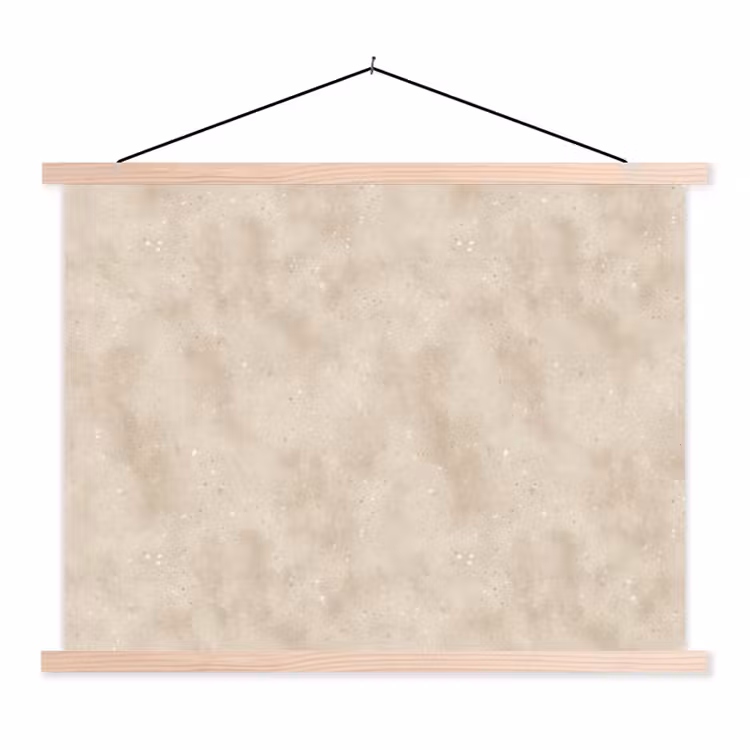 Schoolplaat - Structuur - Spikkels - Beige — 1