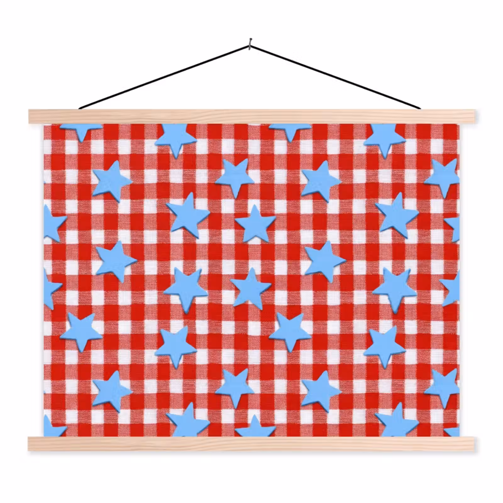 Schoolplaat - Ruit - Sterren - Rood — 1