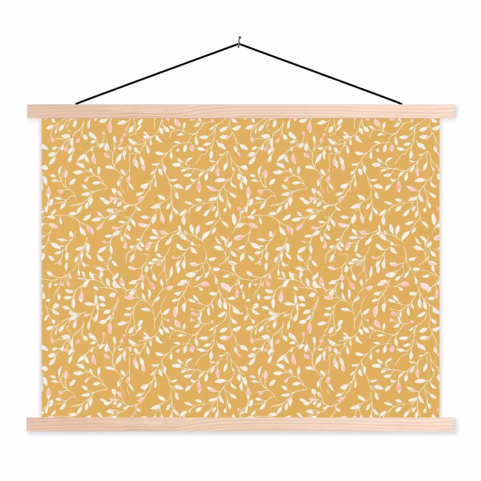 Schoolplaat - Takjes - Patroon - Oker — 1