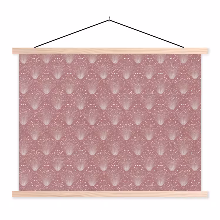 Schoolplaat - Trendy - Patroon - Roze — 1