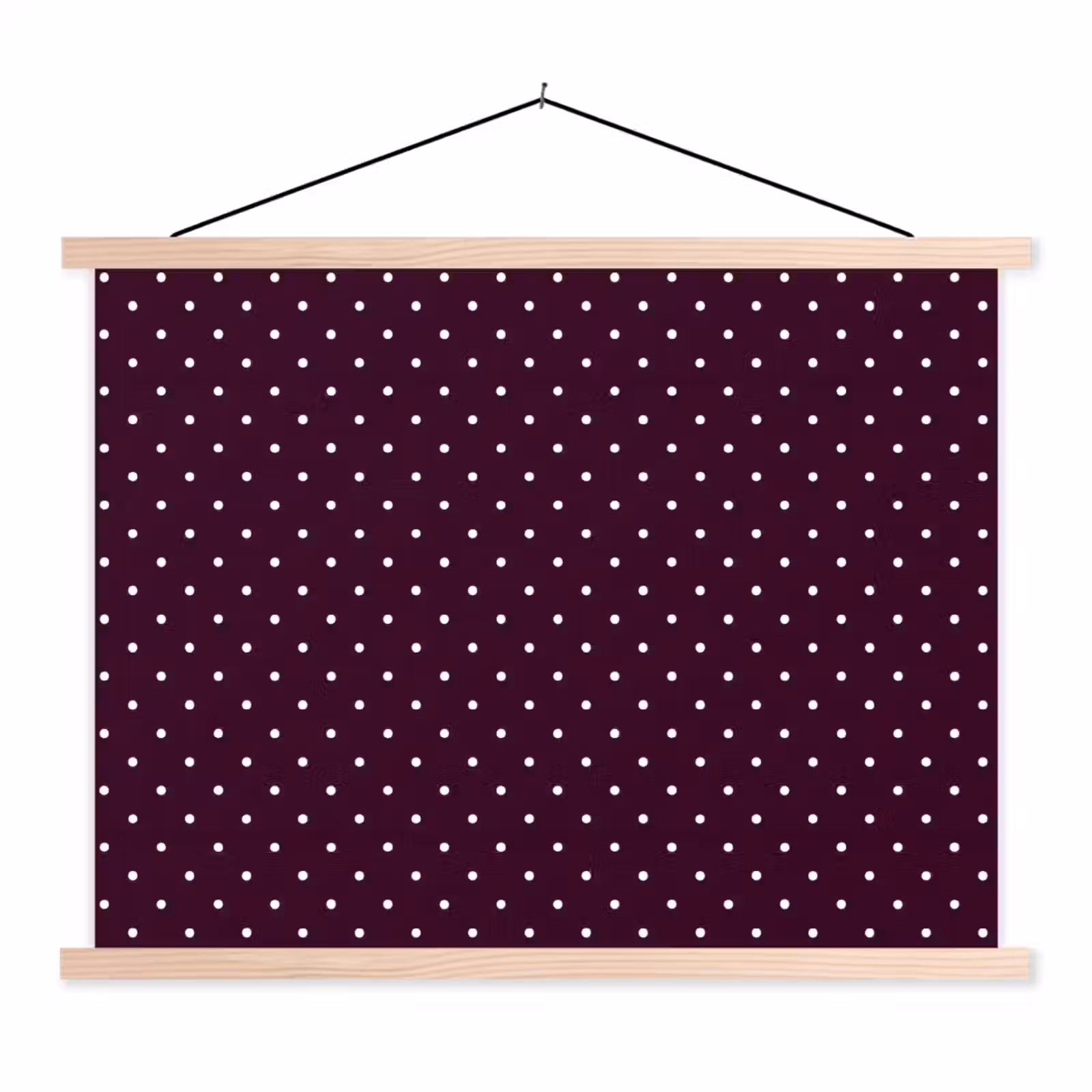 Schoolplaat - Stippen - Modern - Paars — 1